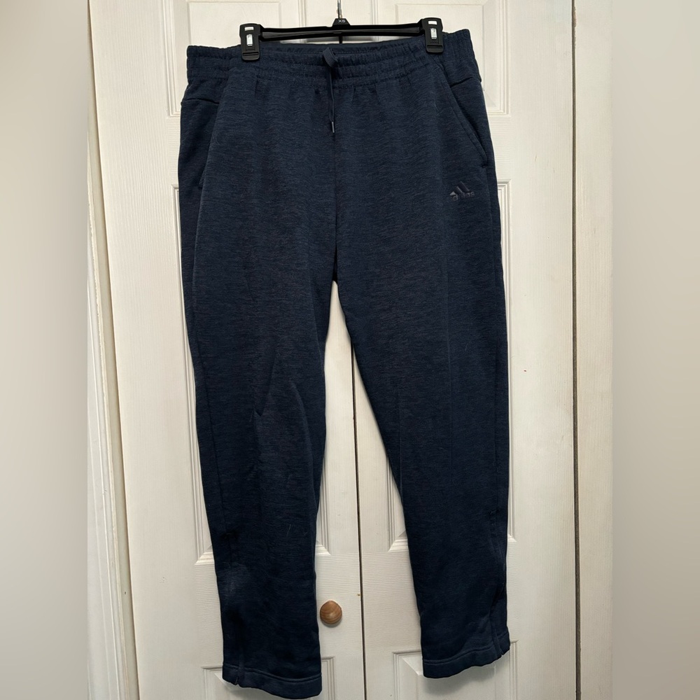 Adidas Men's Dark Blue Joggers